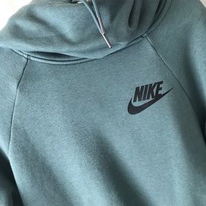 Nike funnel-neck hoodie